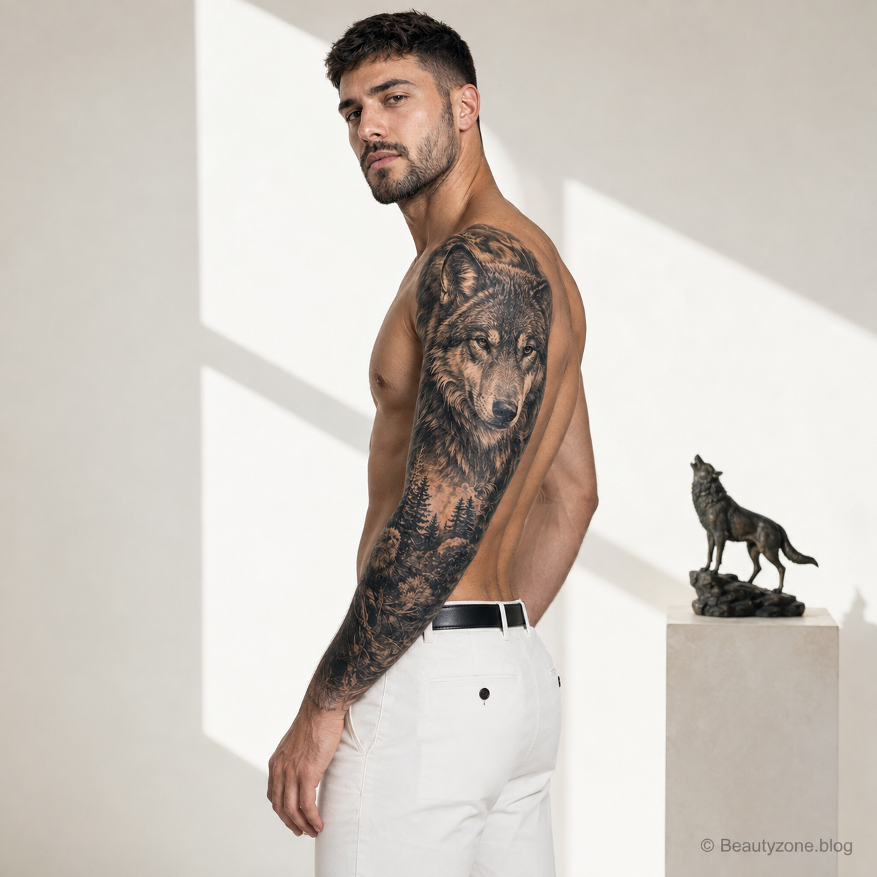 Значення чоловічих татуювань: вовк, лев, дракон та інші популярні символи